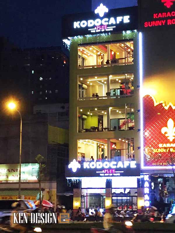 thiết kế quán cafe kodo